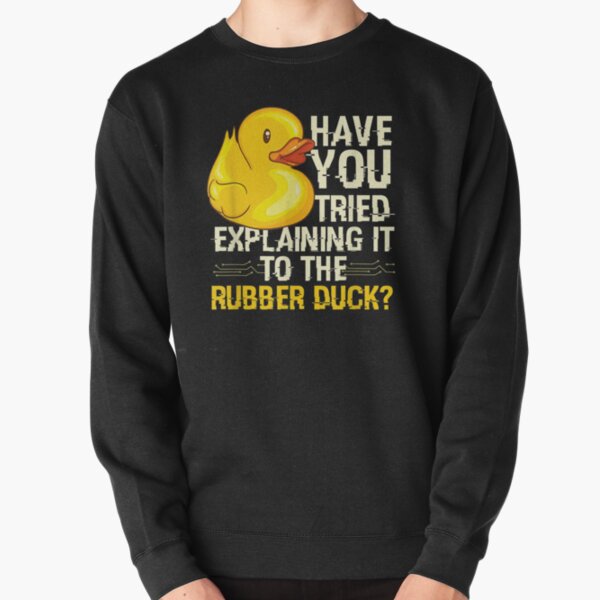 Item preview, Funny Programmer - Rubber Duck Debugging, Funny Programmer Gift Design designed and sold by ThePatternArt  ⭐⭐⭐⭐⭐.