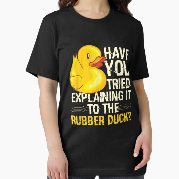 Item preview, Funny Programmer - Rubber Duck Debugging, Funny Programmer Gift Design designed and sold by ThePatternArt  ⭐⭐⭐⭐⭐.