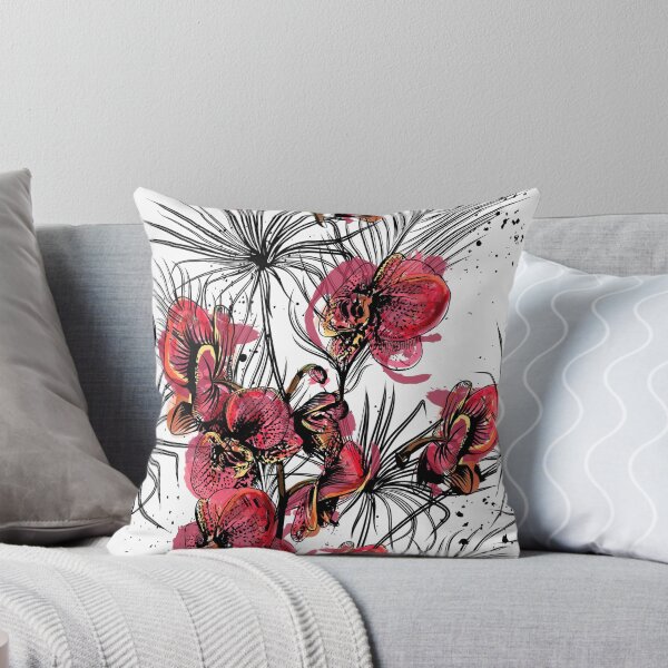 Artikelvorschau, Tropical Orchid Flowers Pattern entworfen und verkauft von stylebytara.