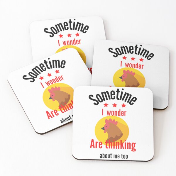 Item preview, Sometimes I Wonder If My Chickens Are Thinking About Me Too designed and sold by kawya25.