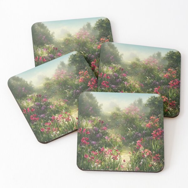 Item preview, Field of Gladiolus for August designed and sold by FamiliarPufferfish.