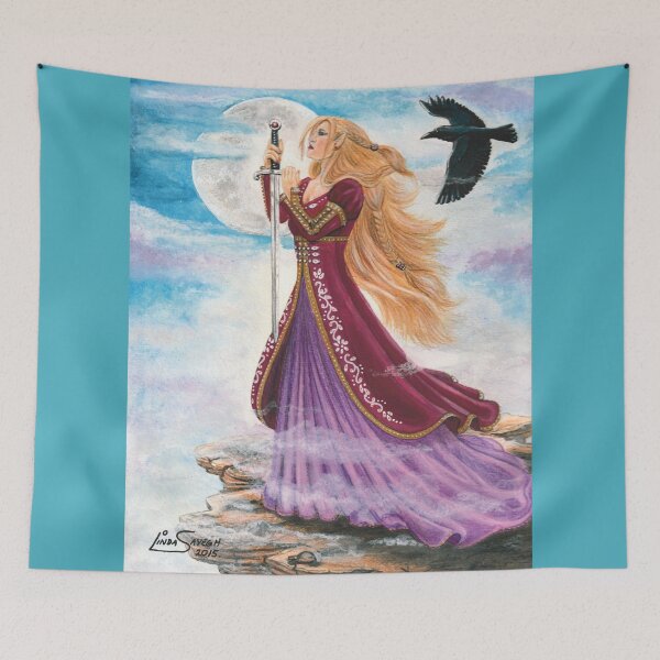 Item preview, Maiden in the mist designed and sold by LindaSayeghArt.