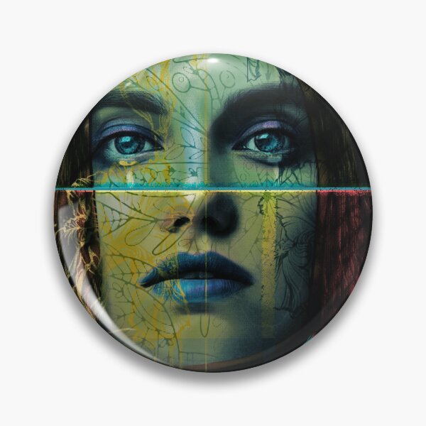 Item preview, digital collage woman portrait designed and sold by Lazut.