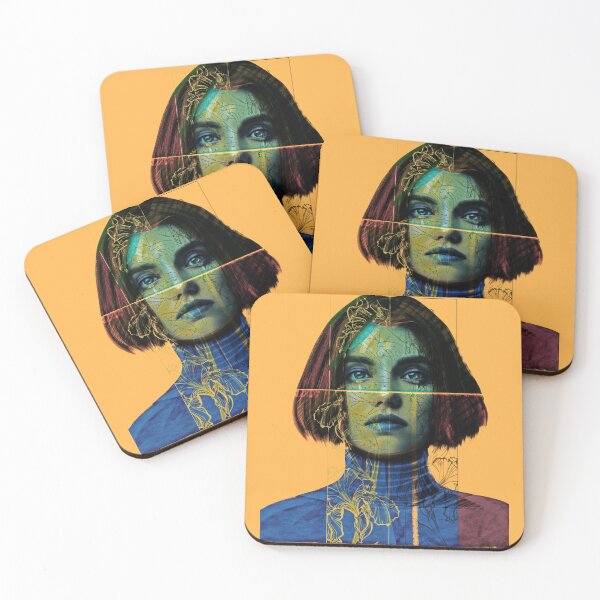 Item preview, digital collage woman portrait designed and sold by Lazut.