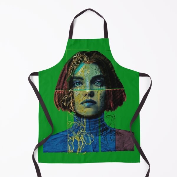 Item preview, digital collage woman portrait designed and sold by Lazut.