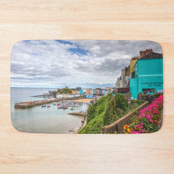 Item preview, Tenby Harbour Beach And Town Houses designed and sold by Paul Thompson Photography.