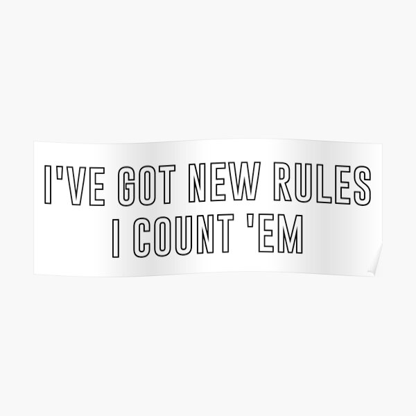 New Rules Gifts Merchandise Redbubble - new rules roblox id dua lipa