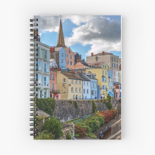 Item preview, Tenby Town Houses, Pembrokeshire, Wales designed and sold by Paul Thompson Photography.