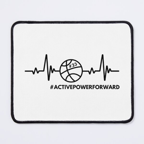 Item preview, Active Power Forward Basketball Heartbeat designed and sold by Pixelish.