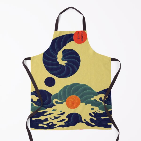 Artikelvorschau, Japanische Ukiyo-E-Sushi-Welle entworfen und verkauft von Fragpop.