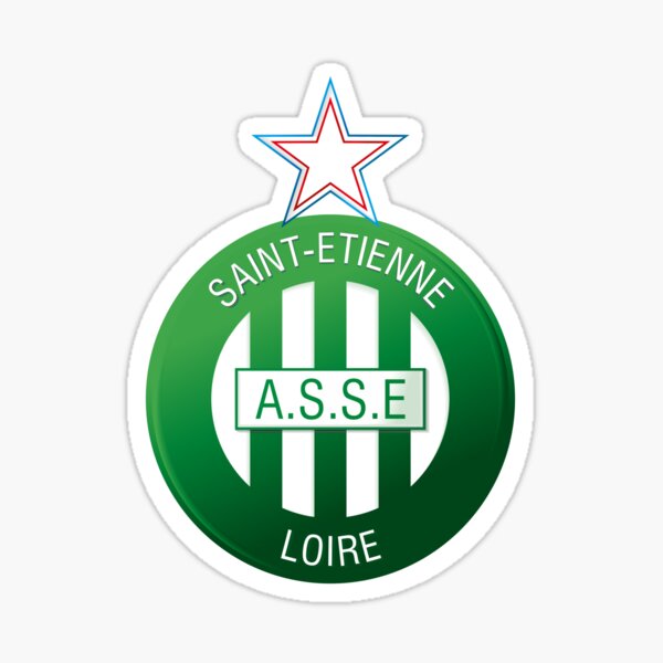 Autocollant ASSE Saint-Étienne Green Angels - Sticker Foot Football