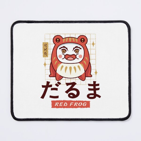 Item preview, Red Frog Daruma designed and sold by Lagelantee.
