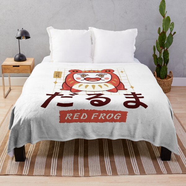 Item preview, Red Frog Daruma designed and sold by Lagelantee.