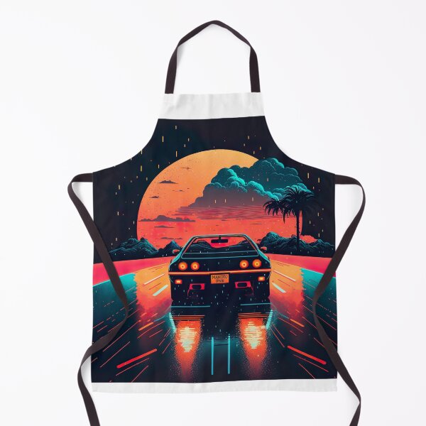 Item preview, retrowave car highway designed and sold by Makoto-Styl.