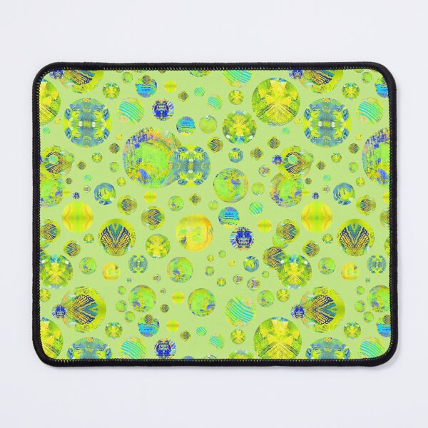 Item preview, Bright Truth Orbs on Soft Lime Repeat 5748 designed and sold by Art in My Loft.