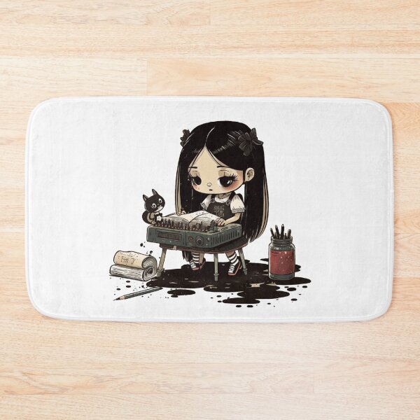 Item preview, Cute little girl reading book designed and sold by BabyDD.