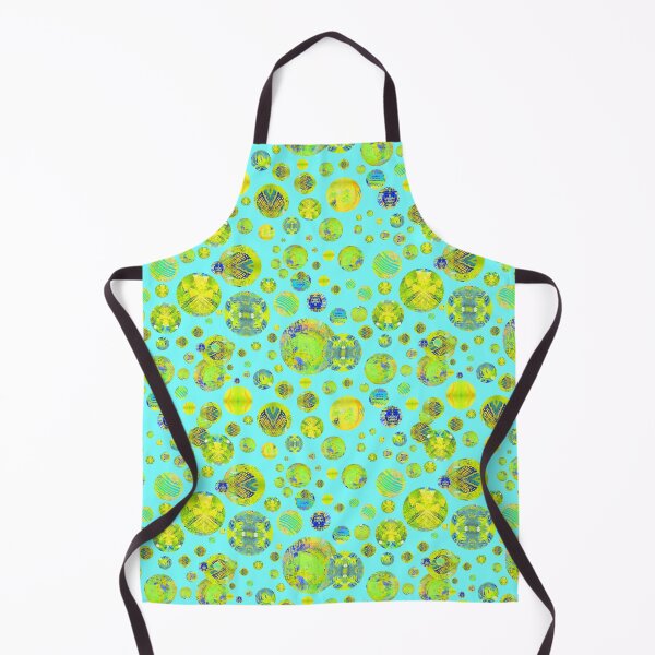 Item preview, Bright Truth Orbs on Soft Cyan Repeat 5748 designed and sold by Art in My Loft.