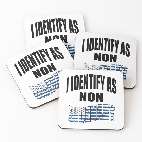 Item preview, I Identify As Non Bidenary designed and sold by Han Zo.