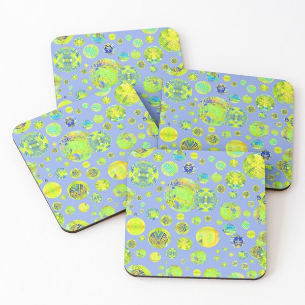Item preview, Bright Truth Orbs on Soft Blue Repeat 5748 designed and sold by Art in My Loft.