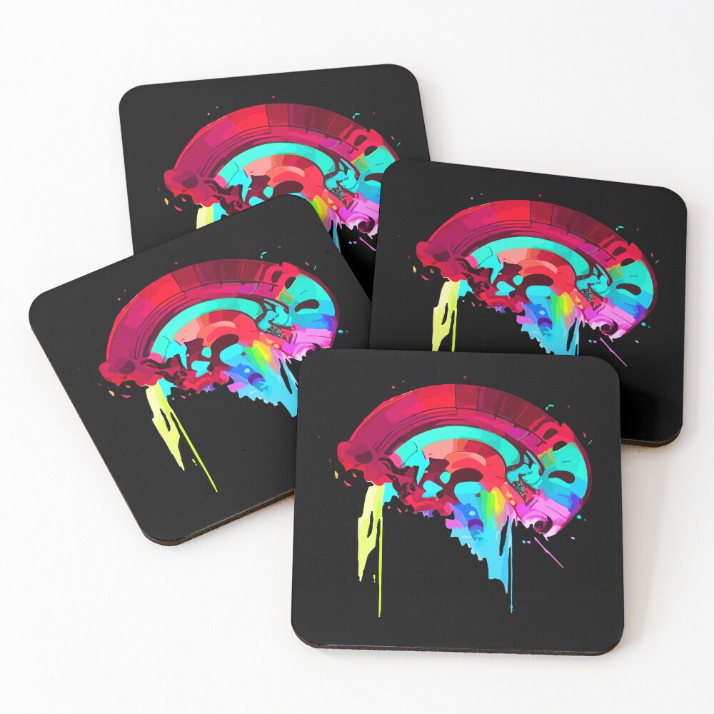 Item preview, Coasters (Set of 4) designed and sold by DistortedBrain.