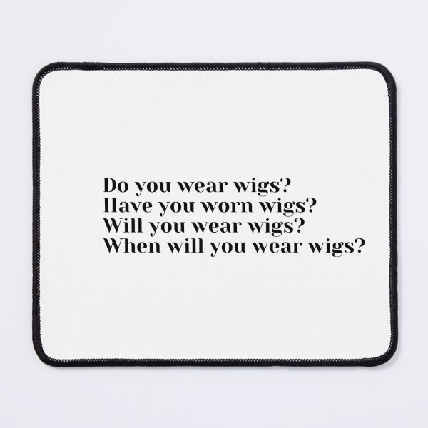 Item preview, When will you wear wigs? - Elijah Wood - Dom Monaghan designed and sold by jurajipark.