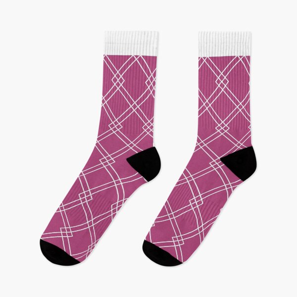 Item preview, Mash Design Pattern modern style_white on raspberry background designed and sold by Brontorino.