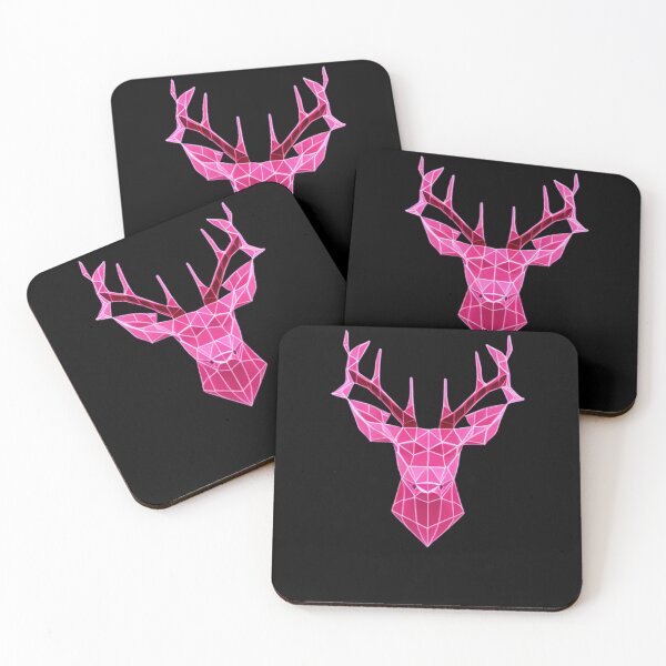 Item preview, Geometric Polygon Deer Head    designed and sold by nhstaruna.