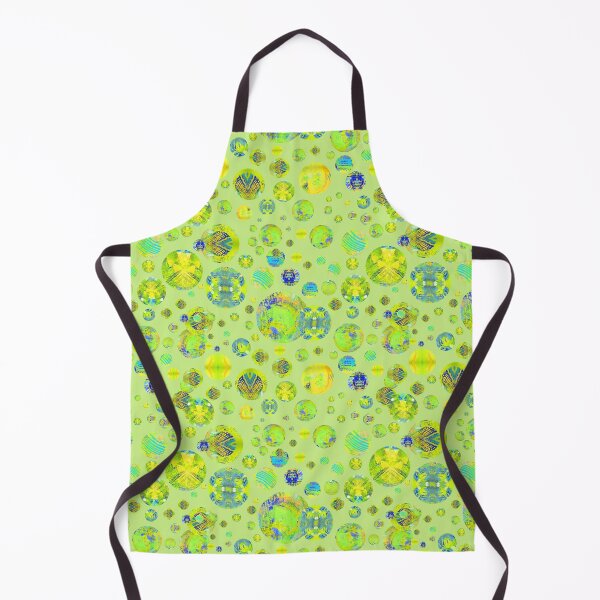 Item preview, Bright Truth Orbs on Bright Lime Repeat 5748 designed and sold by Art in My Loft.