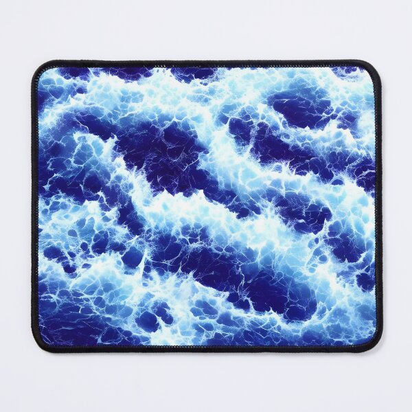 Item preview, ocean waves energy darkblue designed and sold by AbundanceMind.