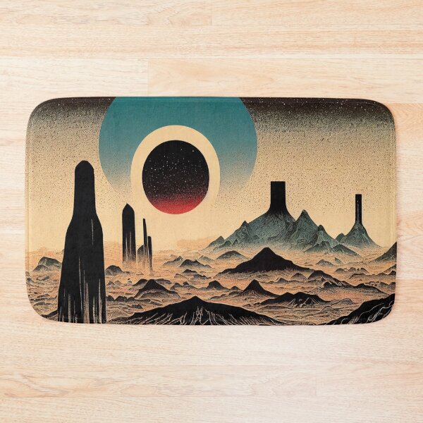 Item preview, Abstract Post Apocalyptic Wasteland Scene 9 designed and sold by Styxiann.