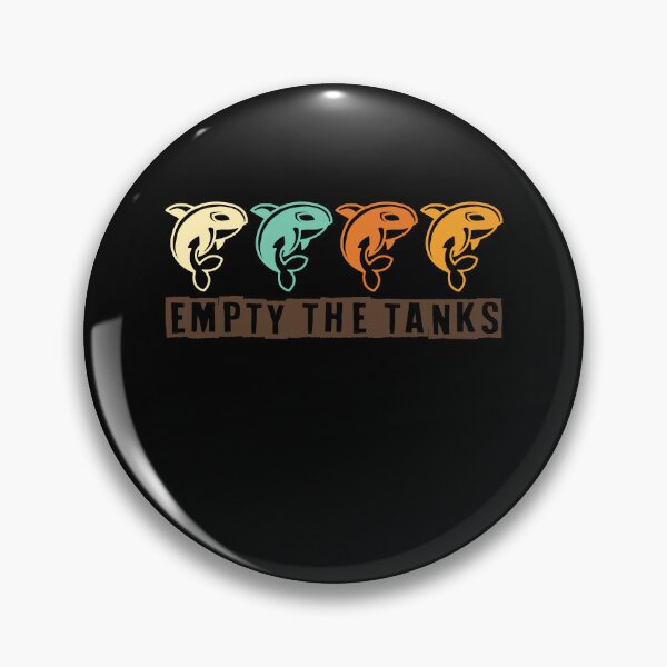 Item preview, Orcas Empty The Tanks Orcas Whale Sea designed and sold by MooonTees.
