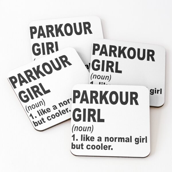 Item preview, Parkour girl like a normal girl but cooler, Parkour Girl, Parkour Mom designed and sold by Dogs Geeky⭐⭐⭐⭐⭐.