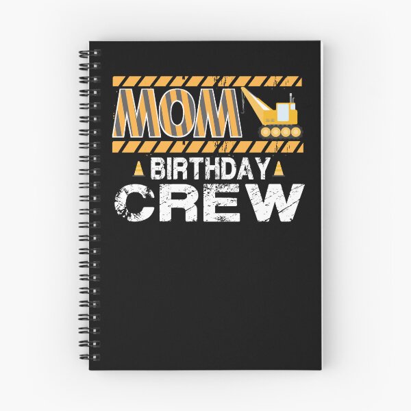 Item preview, Mom birthday crew construction birthday party designed and sold by ferraudionne.