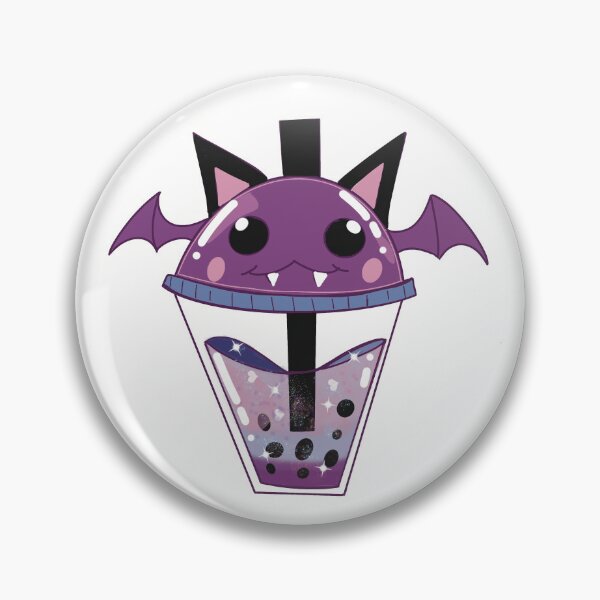 Item preview, Purple Bat Boba Tea designed and sold by Ellengsart.