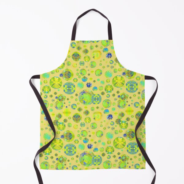 Item preview, Bright Truth Orbs on Butter Yellow Repeat 5748 designed and sold by Art in My Loft.