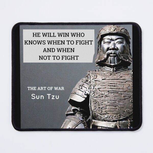 Item preview, HE WILL WIN WHO KNOWS WHEN TO FIGHT AND WHEN NOT TO FIGHT designed and sold by enigma3a.