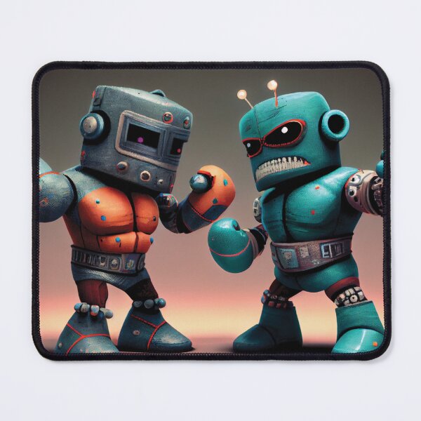 Item preview, Boxing Robots designed and sold by Jimbodo.
