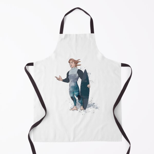 Item preview, Cartoon surfer in a casual pose designed and sold by U-WESTDESIGN.