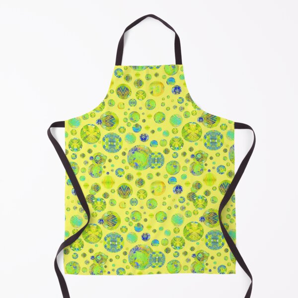 Item preview, Bright Truth Orbs on Bright Yellow Repeat 5748 designed and sold by Art in My Loft.