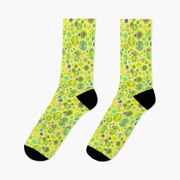 Item preview, Bright Truth Orbs on Bright Yellow Repeat 5748 designed and sold by Art in My Loft.