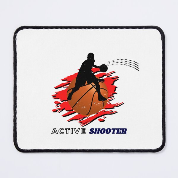 Item preview, Active Shooter Basketball Heartbeat designed and sold by Pixelish.