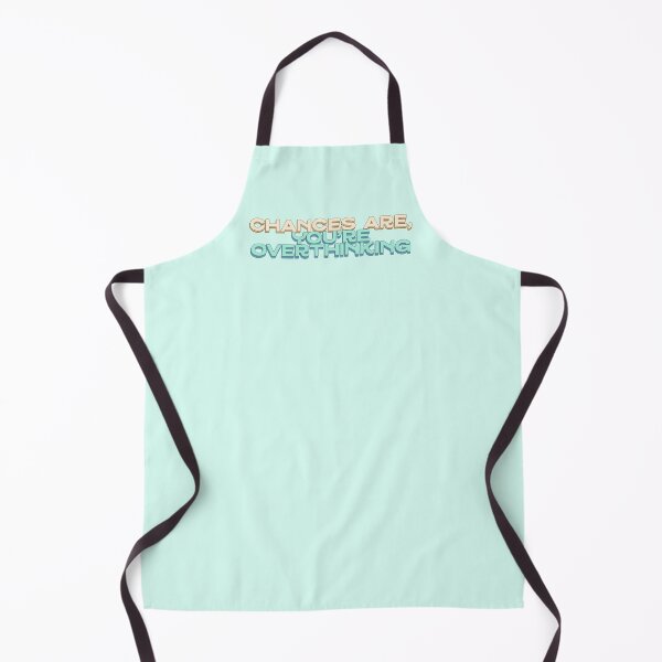 Item preview, Chances are, You're Overthinking Mint Green Anxiety designed and sold by dailycake.