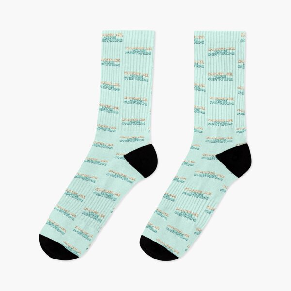 Item preview, Chances are, You're Overthinking Mint Green Anxiety designed and sold by dailycake.