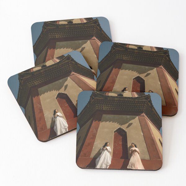 Item preview, Girls Stand With The Wall Of Temple  designed and sold by Harshly.