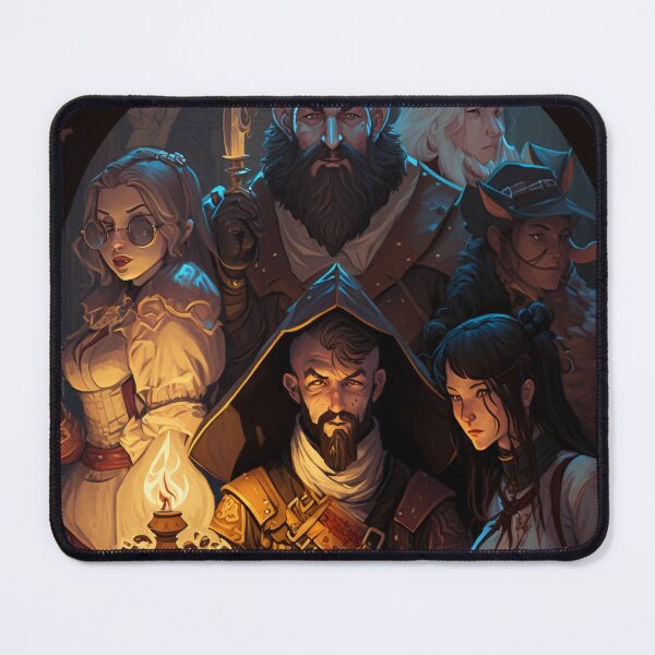 Item preview, Dungeons and Dragons Group of Six designed and sold by AICreateWorlds.