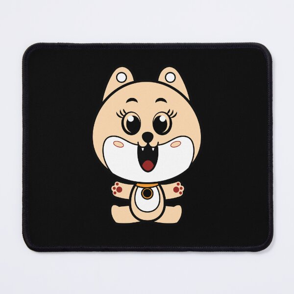 Item preview, Kawaii chibi cute dog sticker and fridge magnet designed and sold by GaryDobson.
