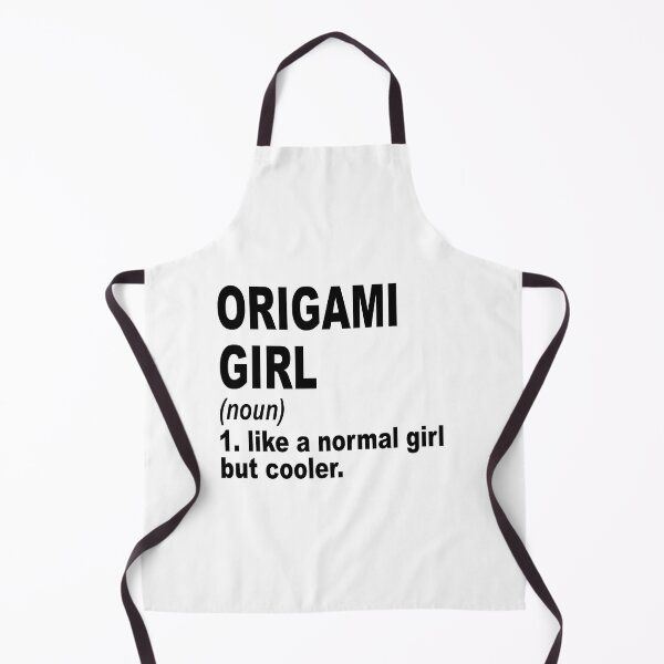 Item preview, Origami Girl Like A Normal Girl But Cooler,Origami Lovers Gift designed and sold by Dogs Geeky⭐⭐⭐⭐⭐.