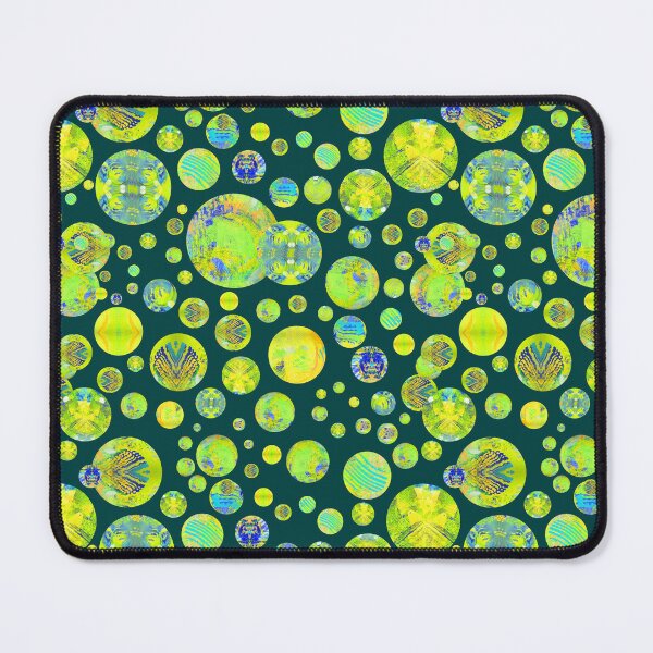 Item preview, Bright Truth Orbs on Dark Teal Repeat 5748 designed and sold by Art in My Loft.