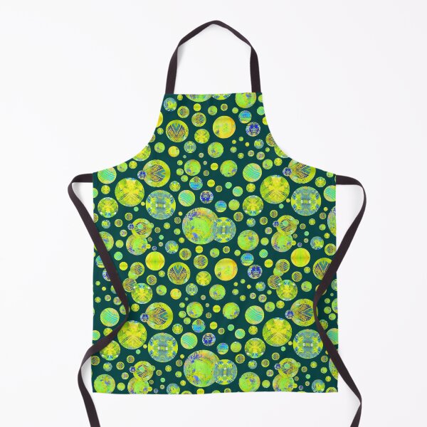 Item preview, Bright Truth Orbs on Dark Teal Repeat 5748 designed and sold by Art in My Loft.