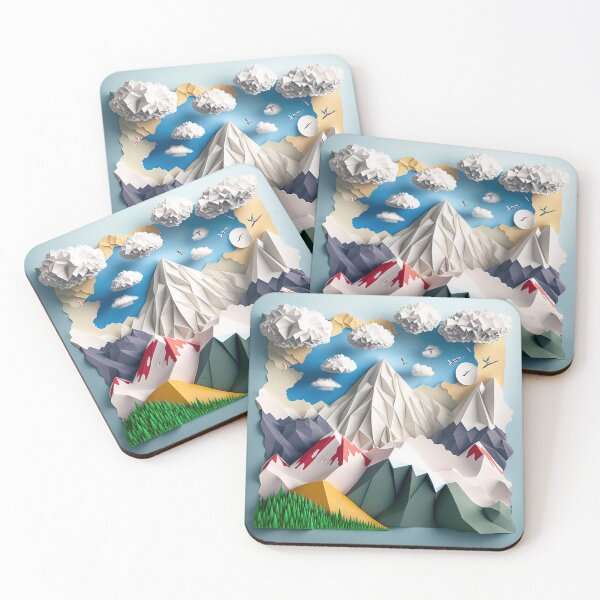 Item preview, Origami mountains designed and sold by Kadhaf.